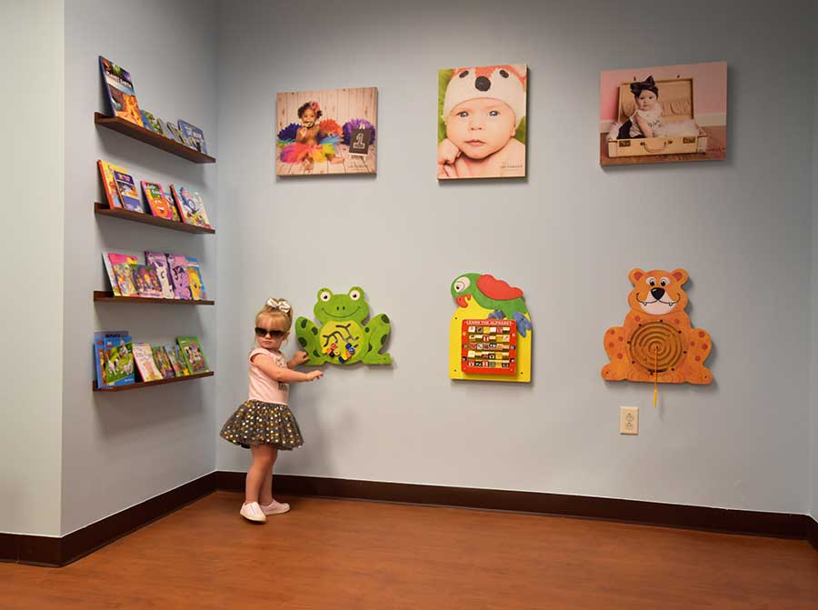 inside Frisco Pediatricians Office